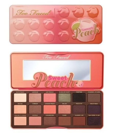 Paleta peach too faced