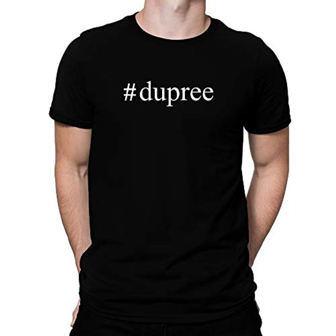 Moda Teeburon Dupree Hashtag Camiseta M