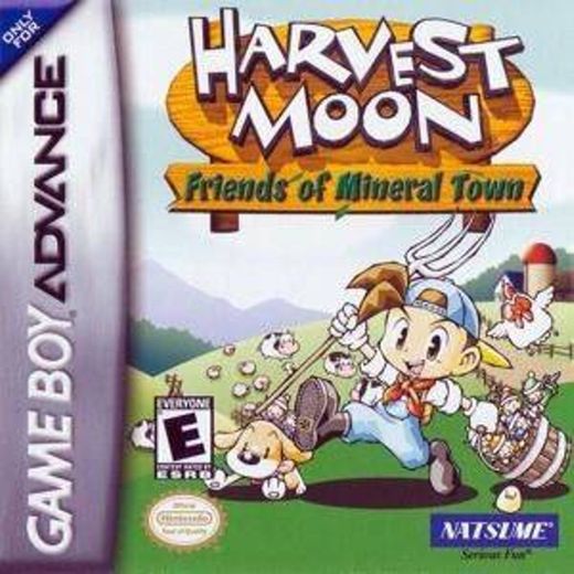 Harvest moon Game Boy Advance
