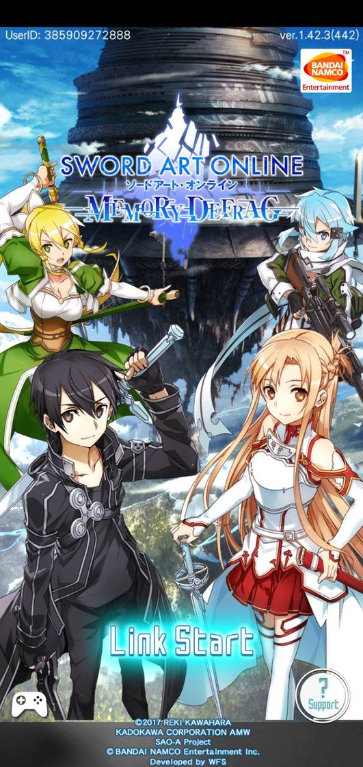 Videogames Sword Art Online Memory Defrang,  Juego JRPG.