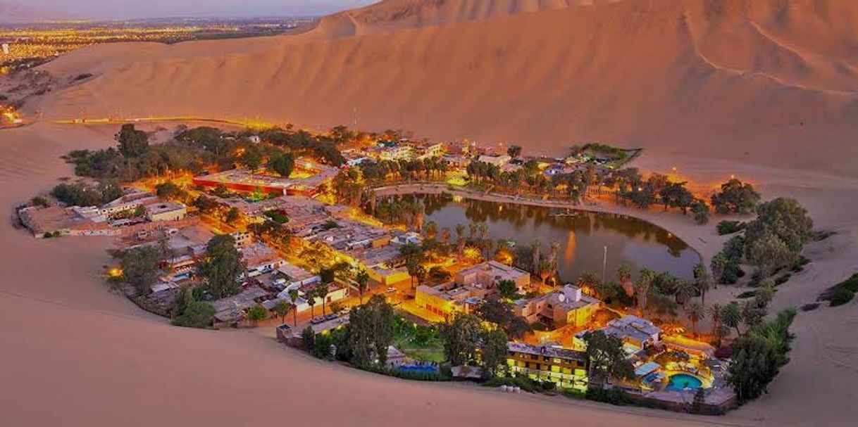 Lugar Huacachina Ica
