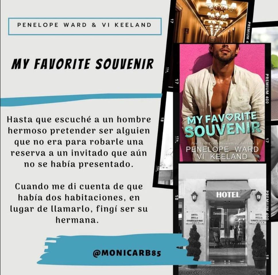 Book My favorite souvenir - Penelope Ward y vi keeland 