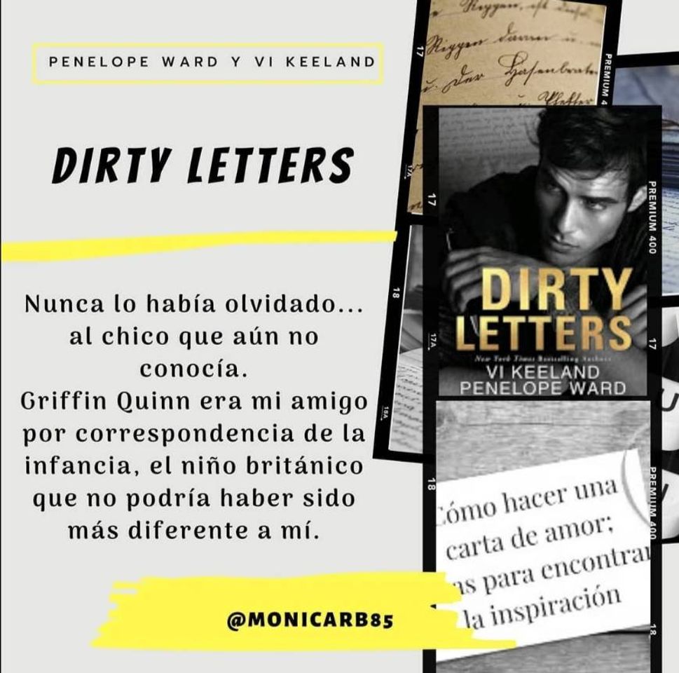 Book Dirty Letters - Penelope Ward y Vi keeland 