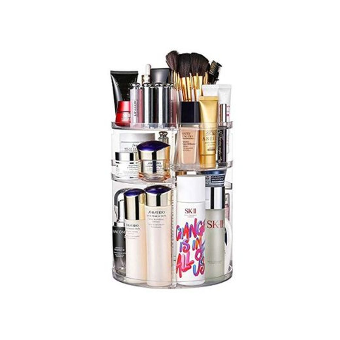 Products Artbisons Organizador de Maquillaje Giratorio,cajón de Maquillaje Ajustable de 360 Grados Soporte