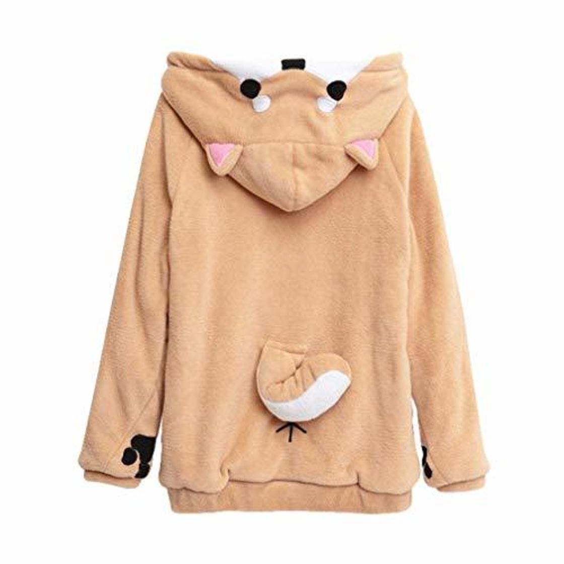 Producto Niñas Cute Kawaii Doge Fleece Ropa Hoodie Festiva Muco Traje De Manga