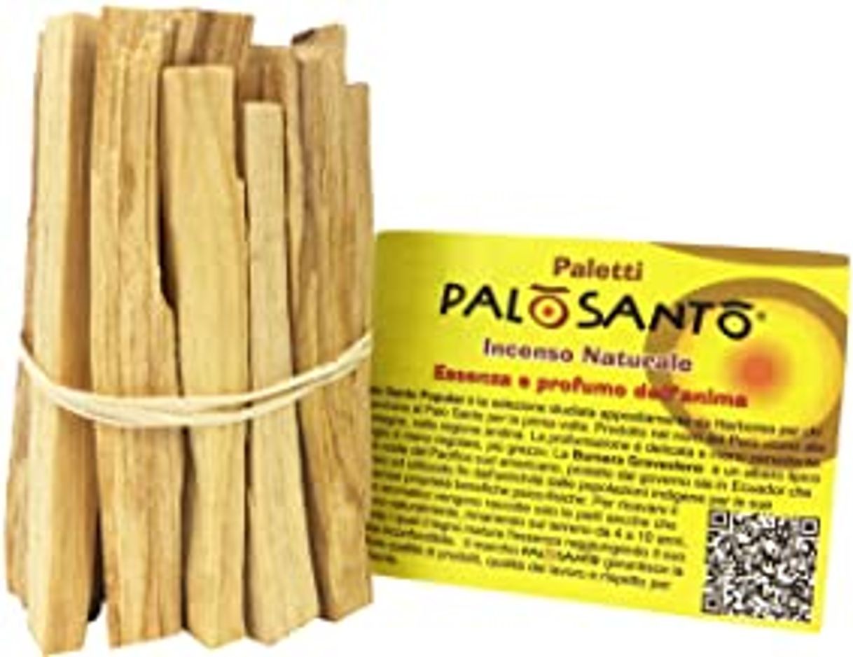 Producto Incienso Natural Palo Santo - Palitos Variedad Popular Suyo - gr. 80