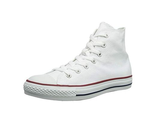 Converse Chuck Taylor Hi, Zapatillas Unisex, Blanco