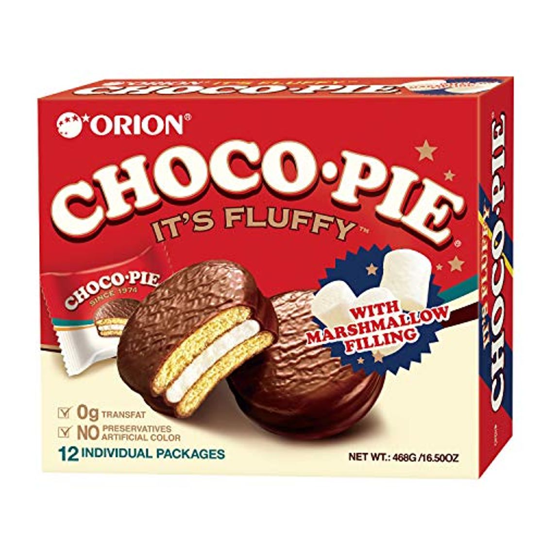 Product Orion Choco Pie 12packs