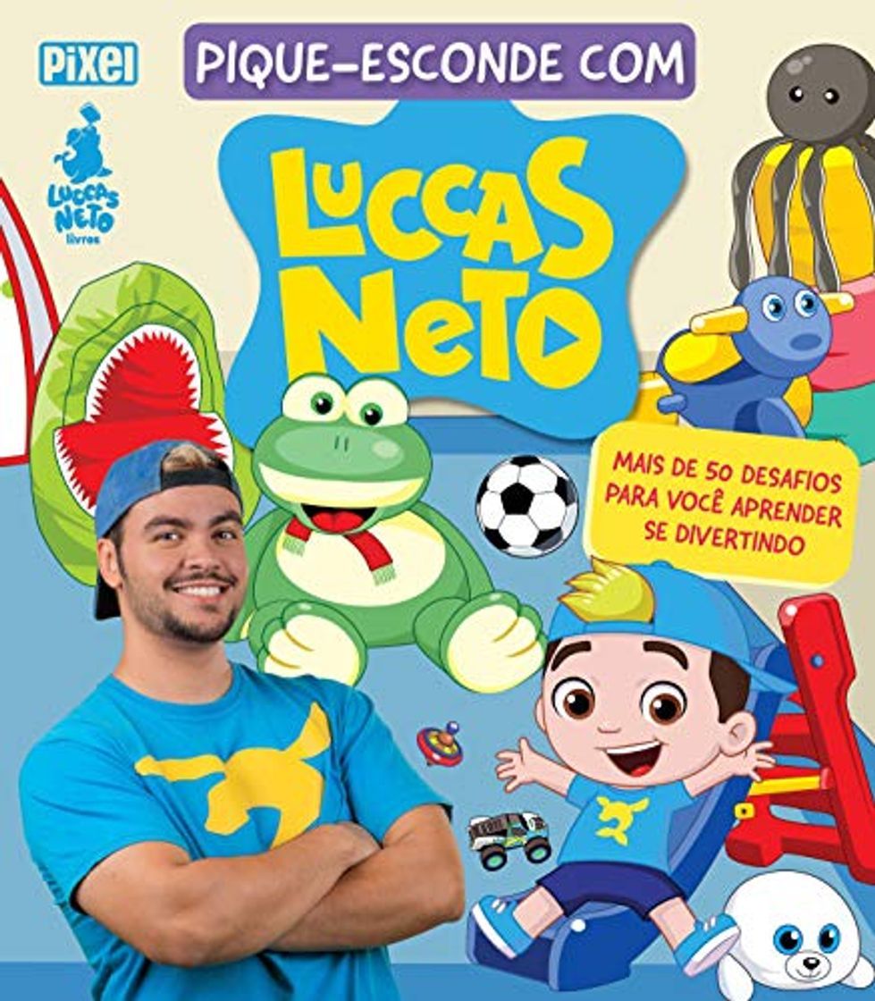 Libro Pique-esconde com Luccas Neto