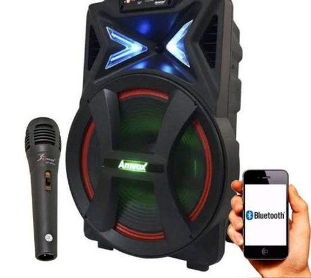 Social Caixa De Som Amplificada Amvox ACA 292 - 500w Potente