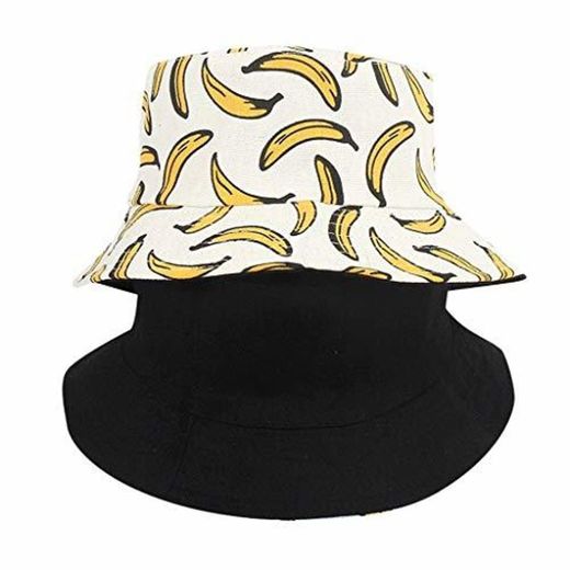 KCBYSS Sombrero del Cubo de Hip Hop de Las Mujeres Plana Flatcap