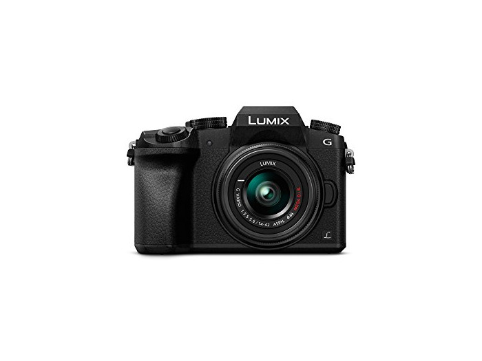 Electrónica Panasonic Lumix DMC-G7 - Kit Cámara Digital DE 16 MP y Objetivo