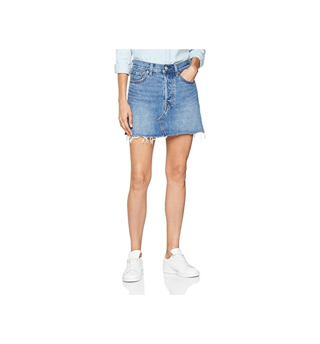 Product Levi's Deconstructed Skirt Falda, Azul