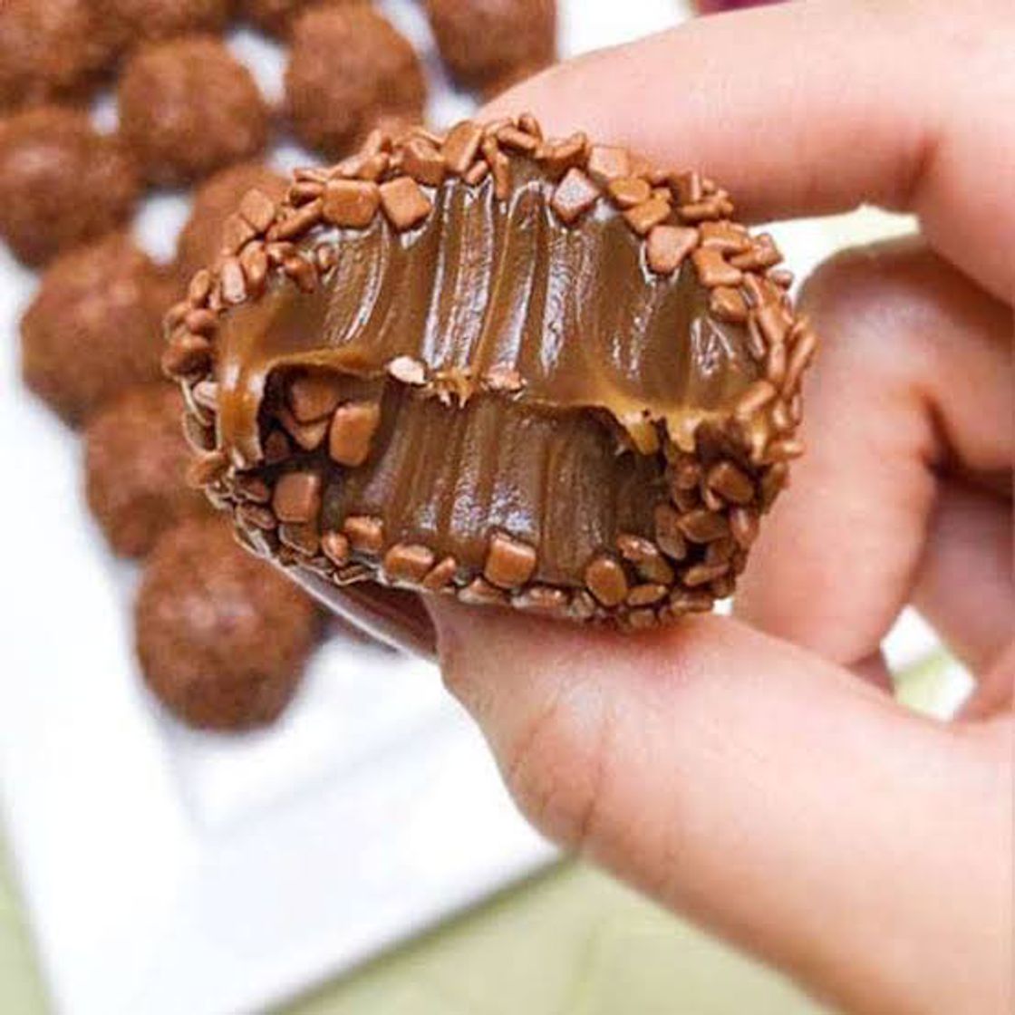 Fashion Brigadeiro de nutella