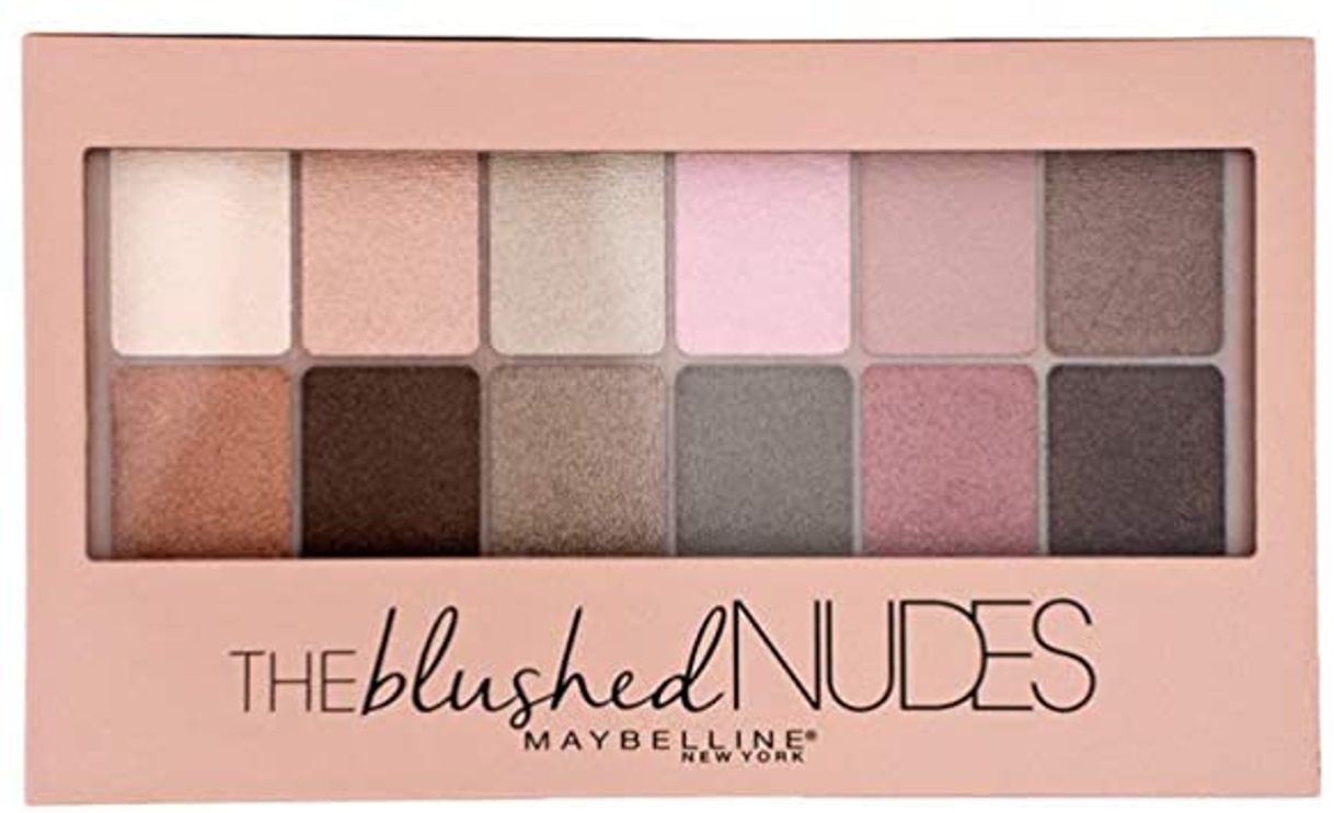 Belleza Paleta de Sombras de Ojos The Blushed Nudes, de Maybelline