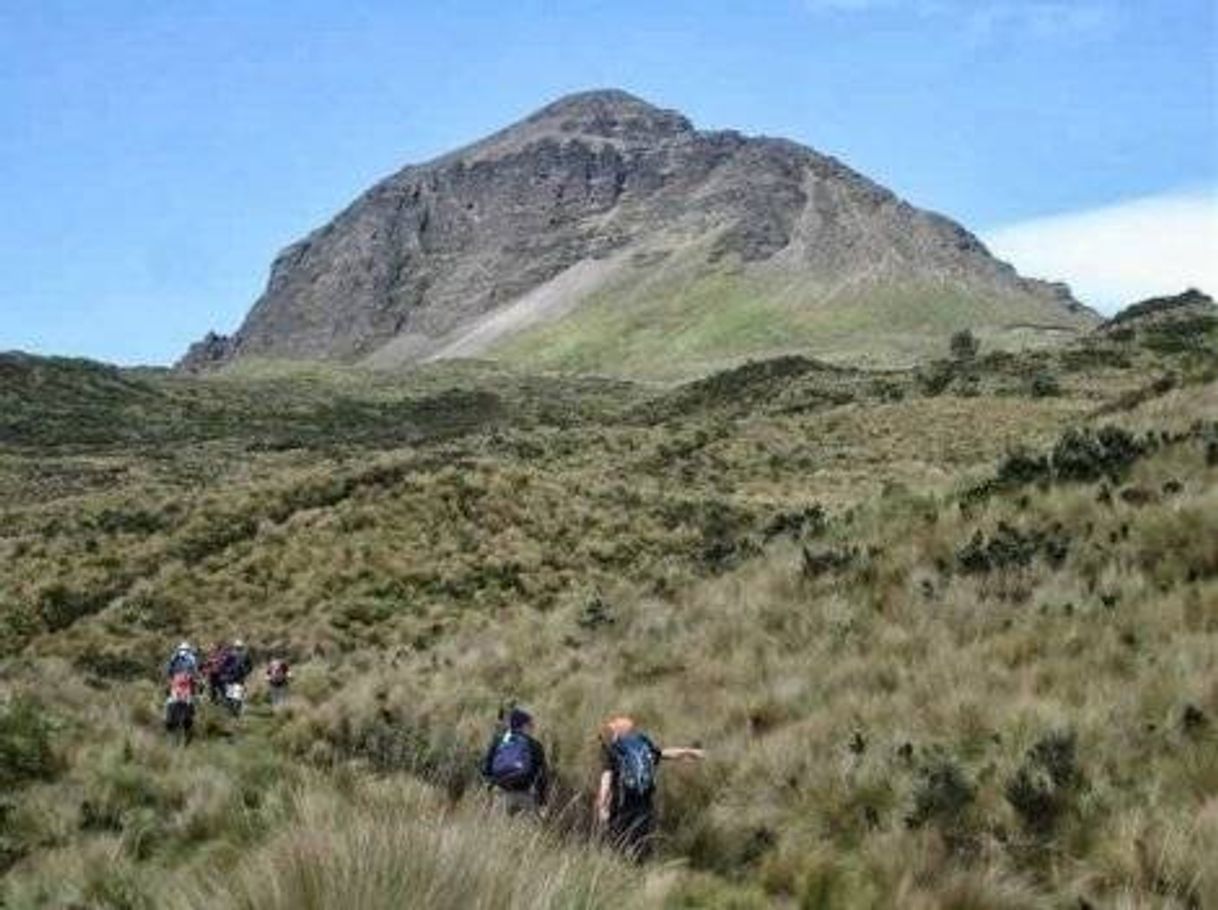 Lugar Volcán Corazón