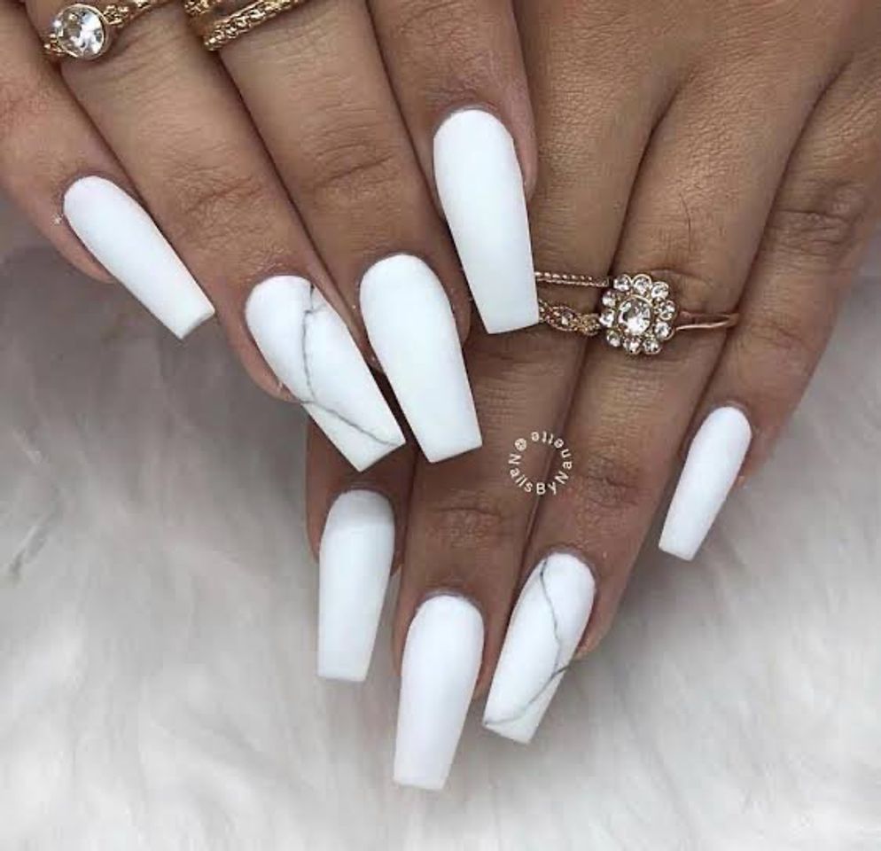 Fashion Uñas esculturales blancas 💅🏽⚪️