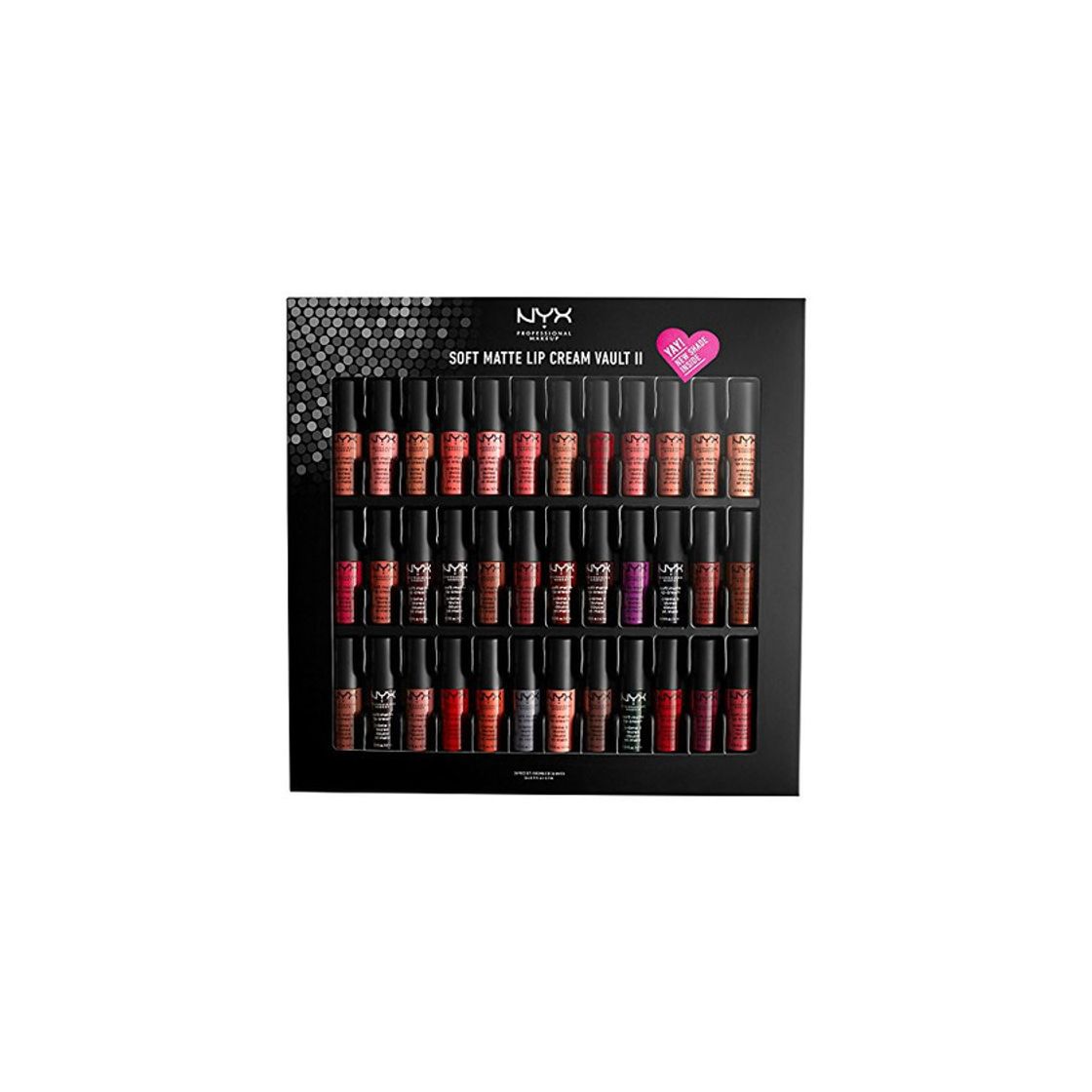 Social Juego de 36 barras de labios de Nyx