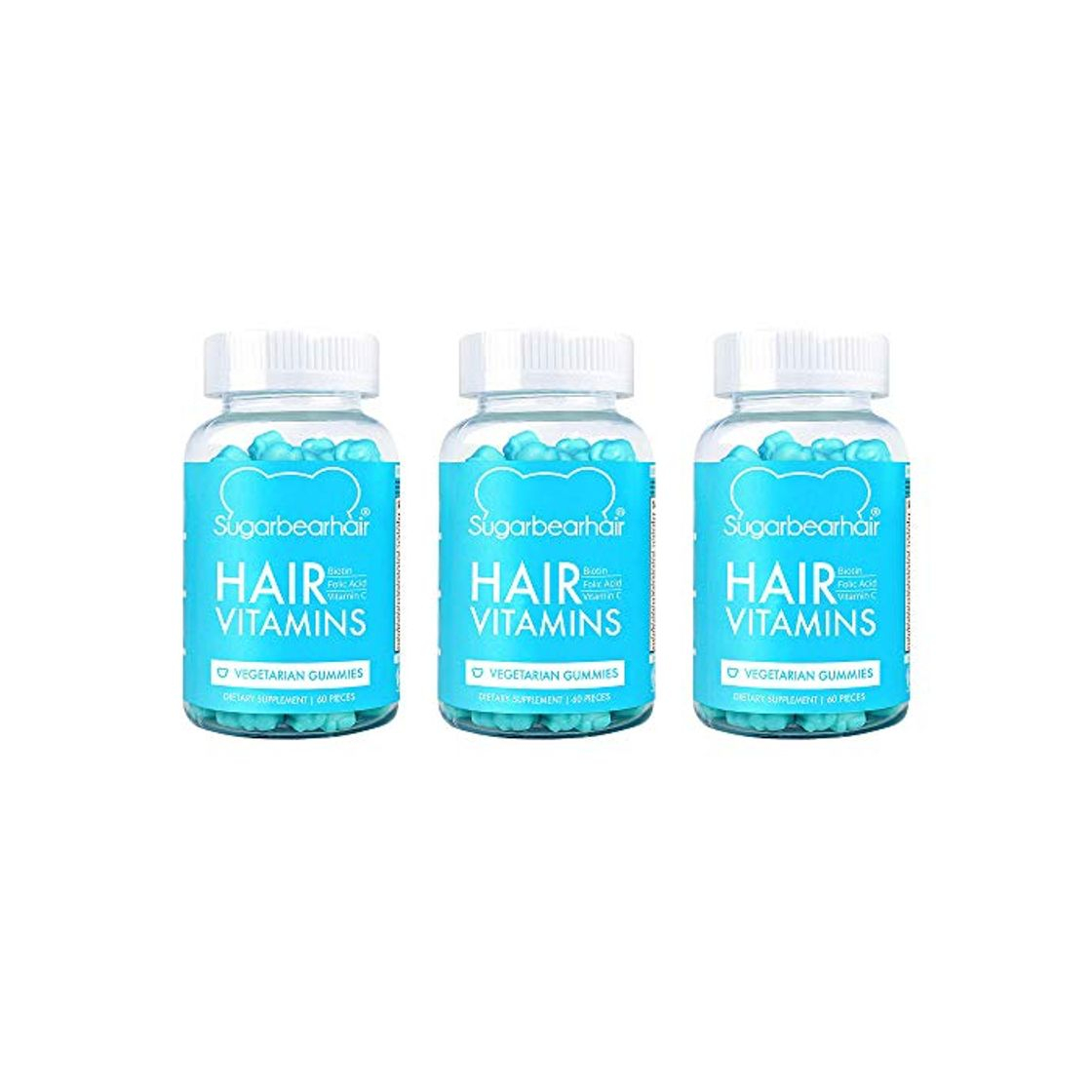 Beauty sugarbearhair Vitamine, 60 Conte