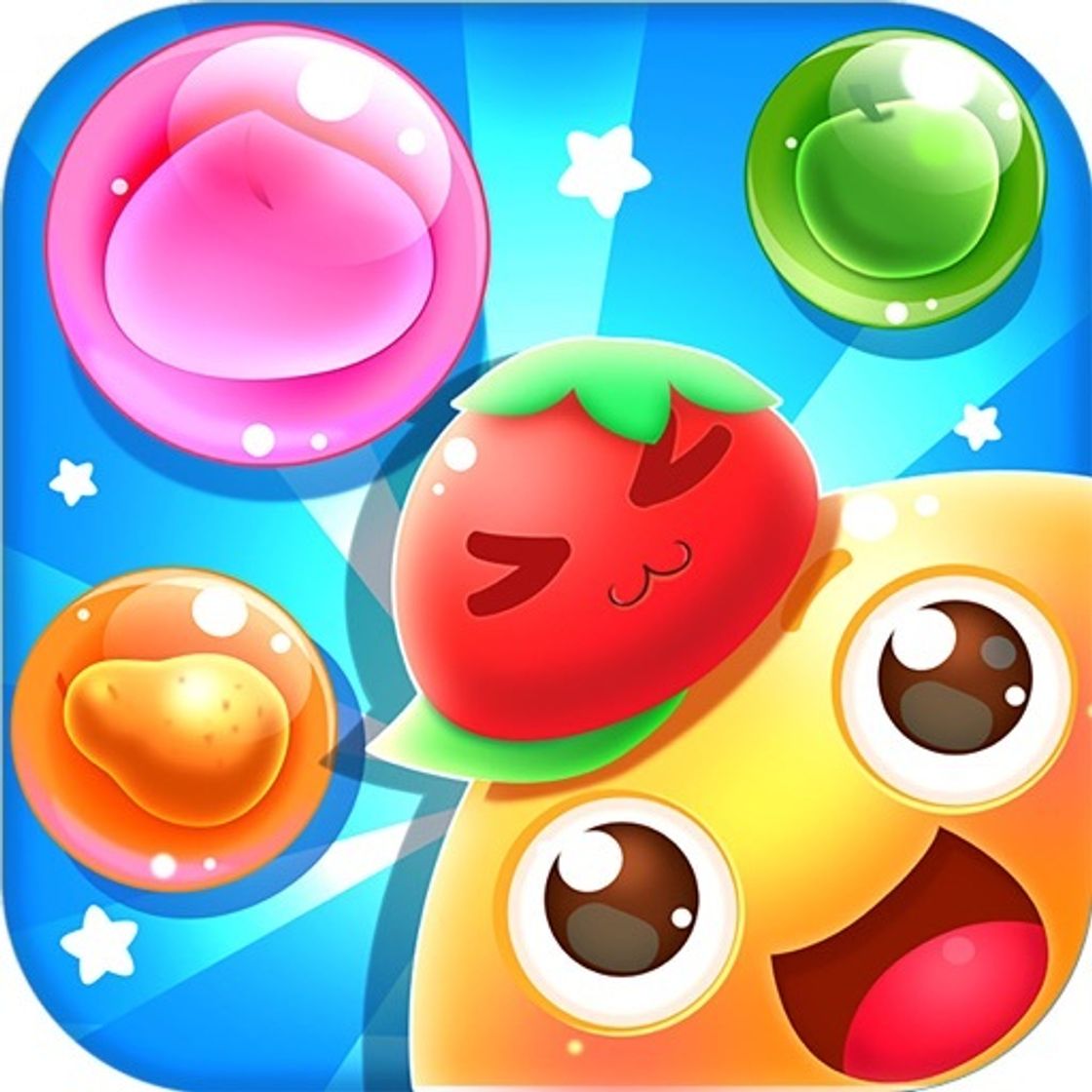 App Bubble shooter Mengchong Wars - 2016 star