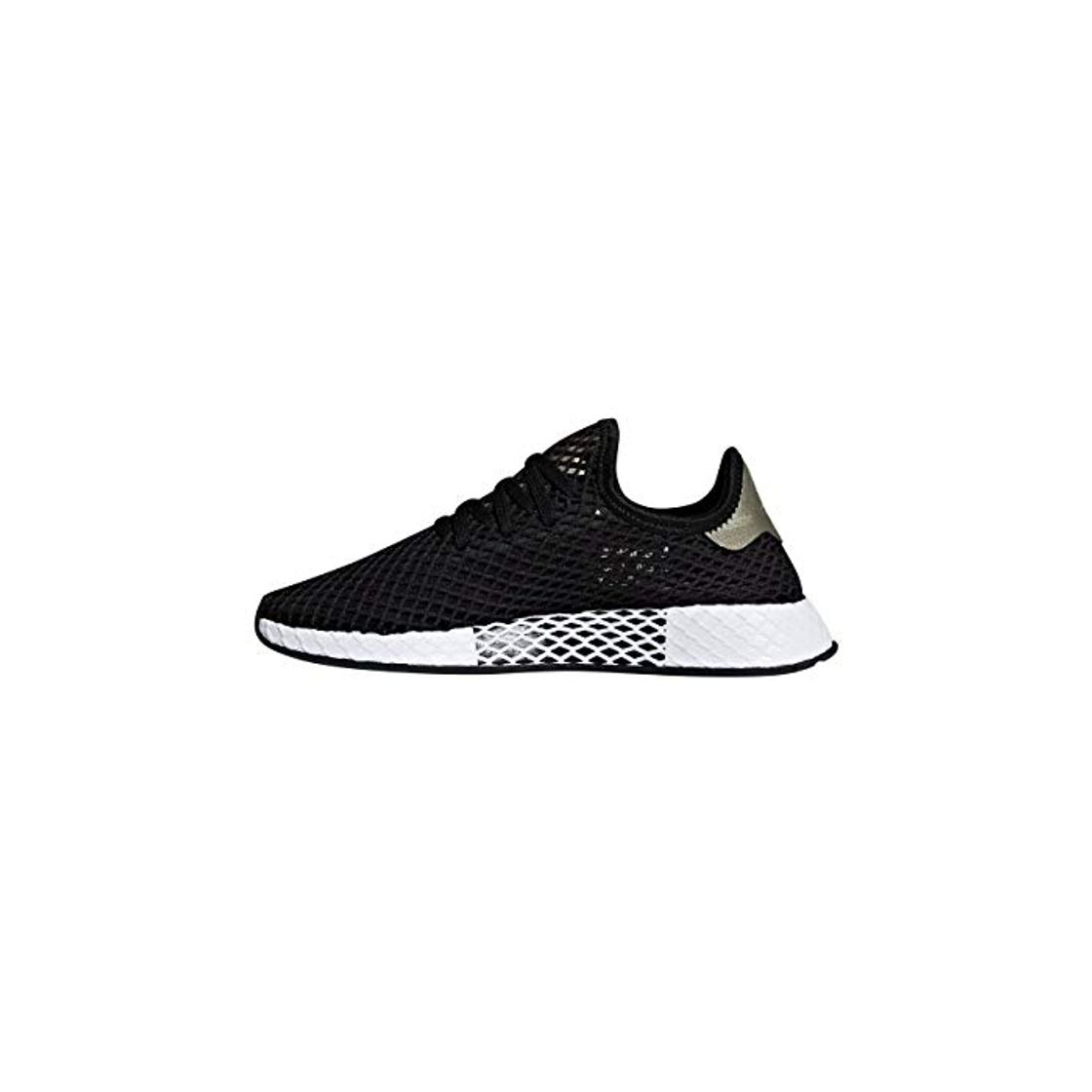 Moda adidas Deerupt W, Zapatillas de Gimnasia para Mujer, Negro