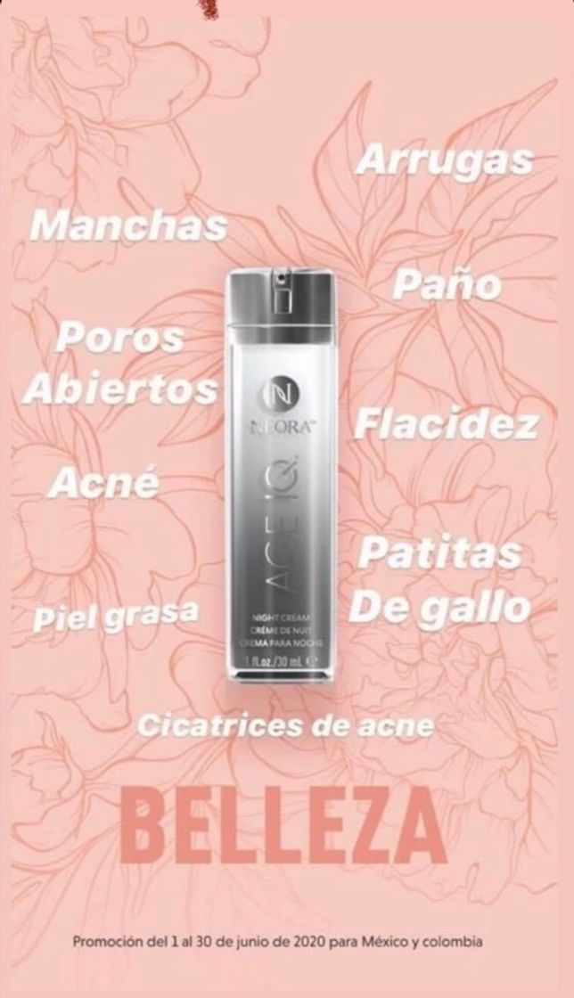 Social Crema de Noche Age IQ de Neora