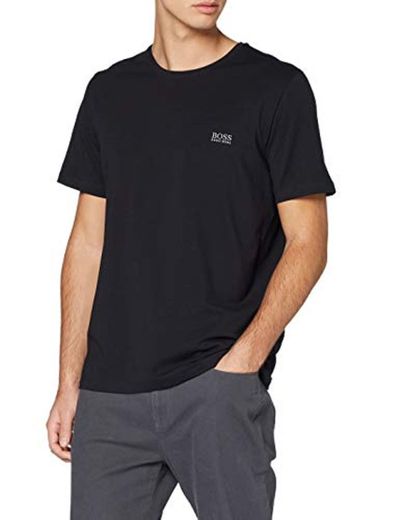 BOSS Mix & Match T-Shirt R Camiseta, Negro