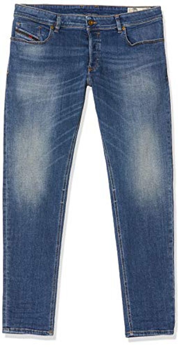 Fashion Diesel SLEENKER-00S7VG-082AB-32 Vaqueros Skinny, Azul