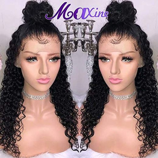 Maxine Water Wave Wig 360 Lace Frontal Wig Pre Plucked with Baby