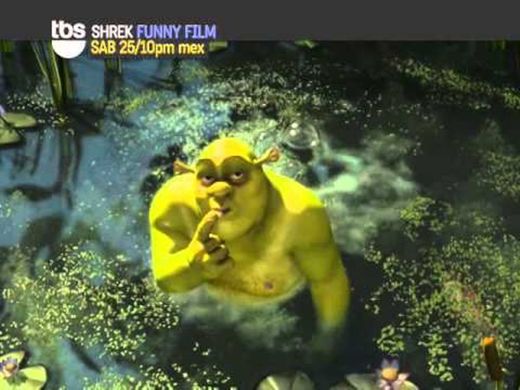 En el pantano de Shrek