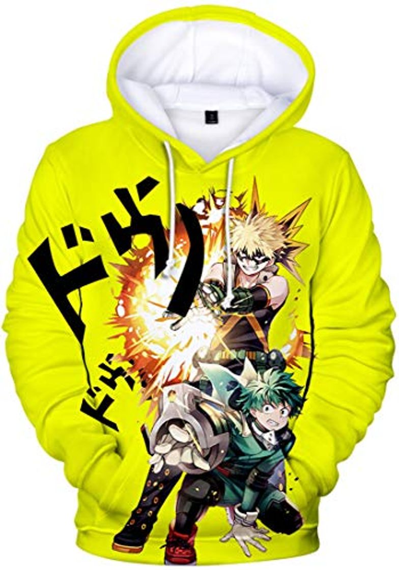 Product PANOZON Sudadera Hombre Impresión 3D de Anime Japonés Uniforme con Capucha Manga