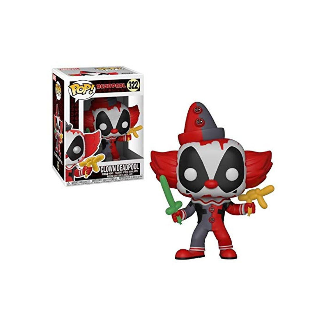 Electronic Figura Pop Marvel Deadpool Parody Deadpool Clown