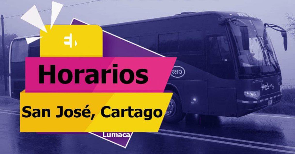 Social Horario de Buses de Lumaca / Cartago - San José