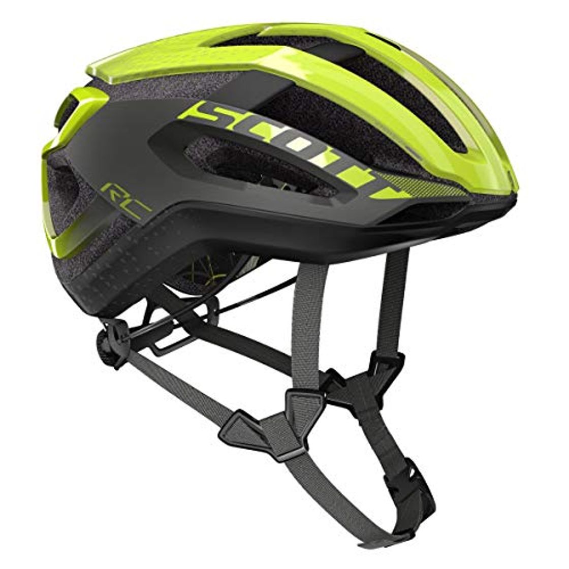 Scott Casco Centric Plus Yel RC/Dk gr S Unisex Adulto