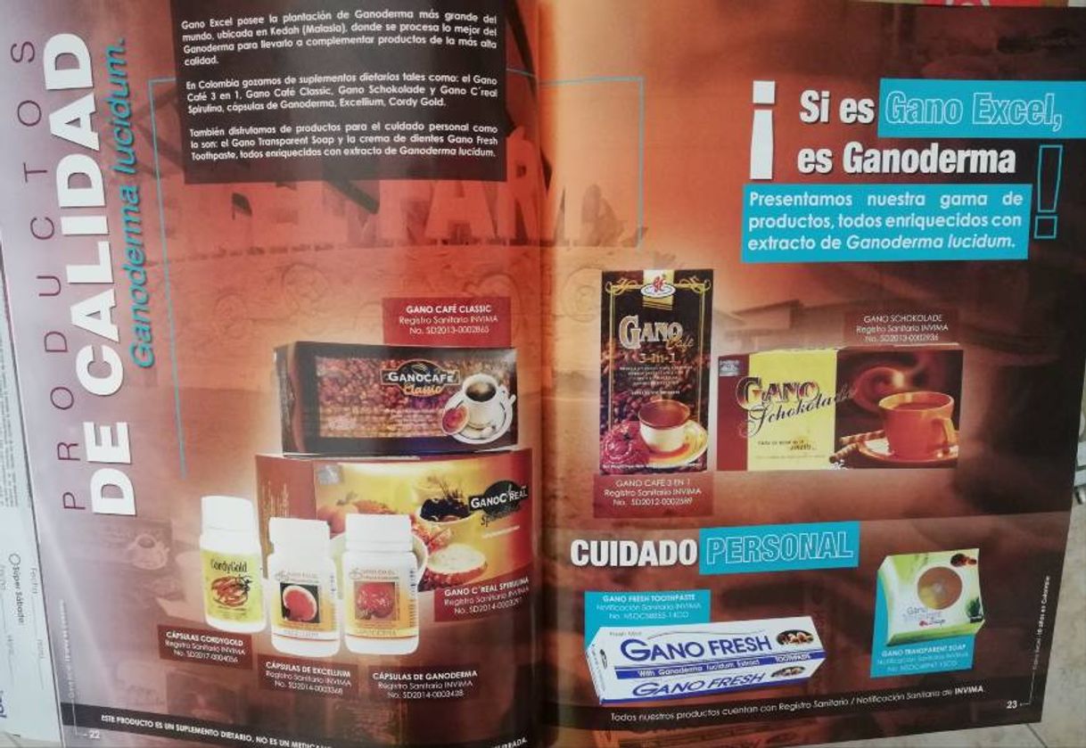 Ganóderma lucidum de ganoexel 