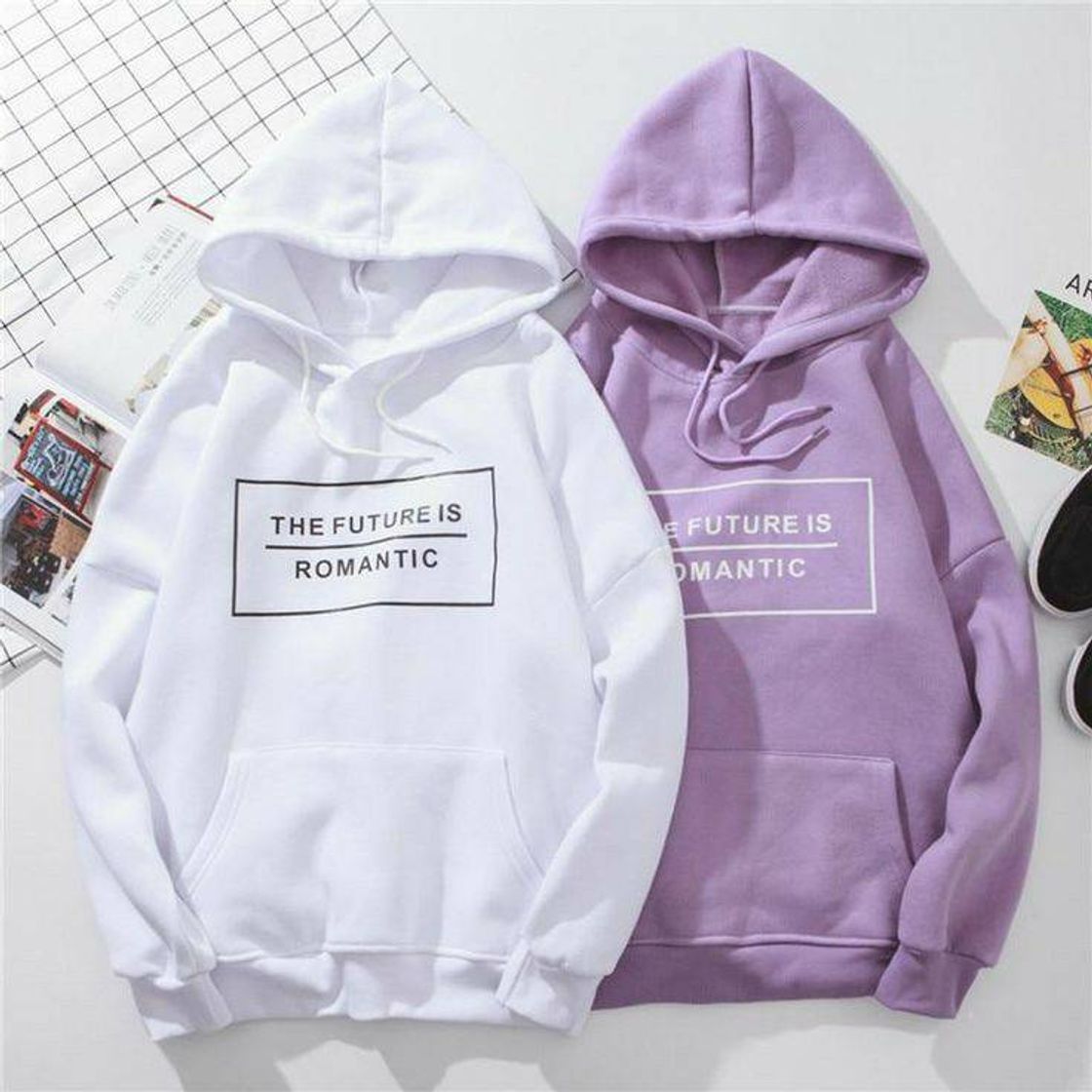 Fashion Harajuku Blackpink Kawaii Letter Purple Oversized  Hoodies