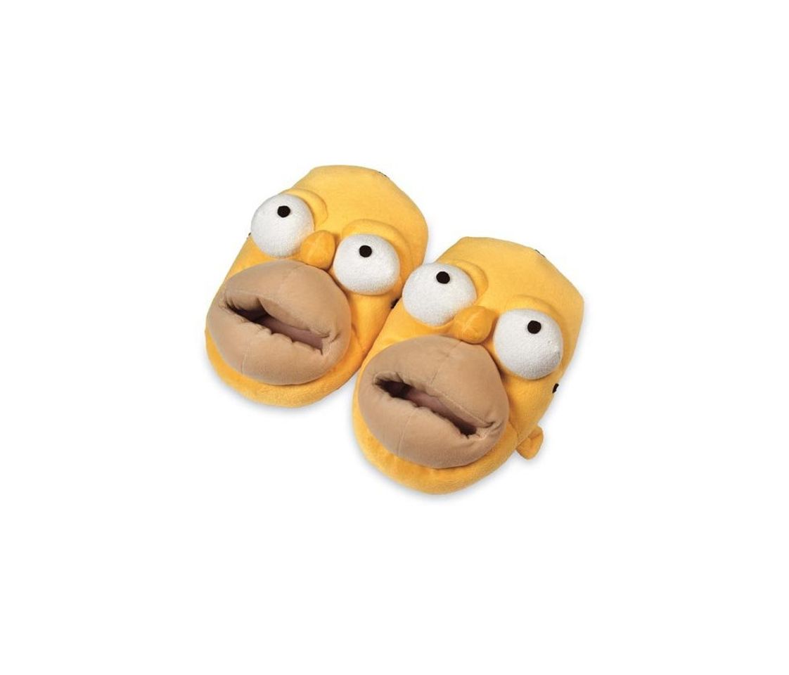 Social United Labels 803869-0- Zapatillas de estar por casa diseño de Homer Simpson