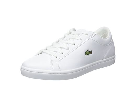 Lacoste Straightset BL 1 SPW, Zapatillas para Mujer, Blanco