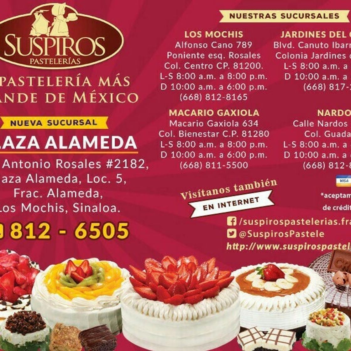 Lugar Suspiros Pastelería Rosales y Cano