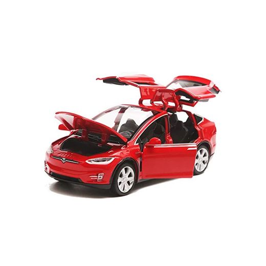 EisEyen Tesla Model X 90 - Coche de juguete, escala 1