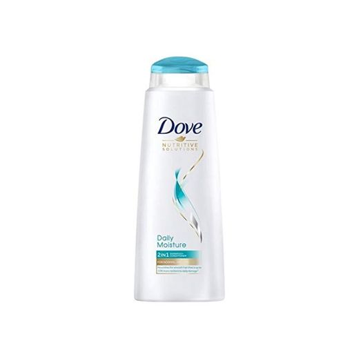 Champú y acondicionador humectante 2 en 1 Dove Daily Moisture