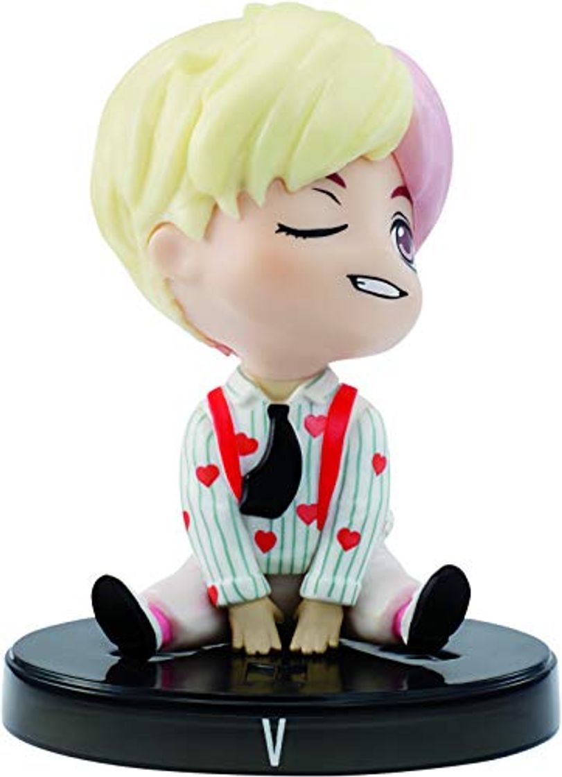 Social BTS mini figura de vinilo V, miembro banda coreana