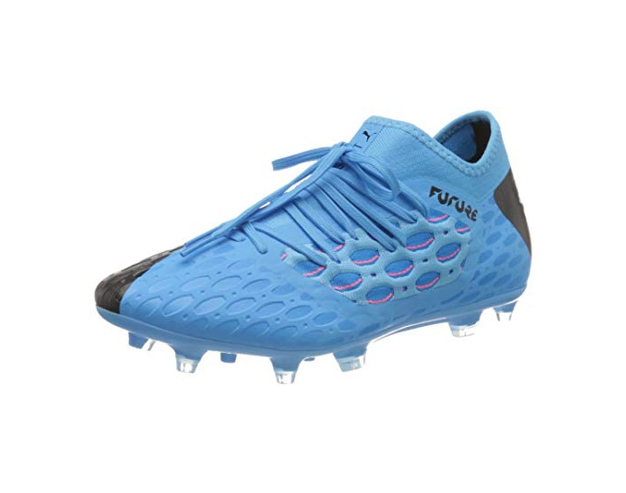 Fashion PUMA Future 5.3 Netfit FG/AG, Botas de fútbol para Hombre, Azul