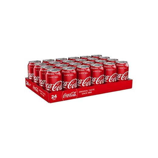 Coca Cola Coke Soft Drink Can 330ml Ref A00768 [Pack 24]