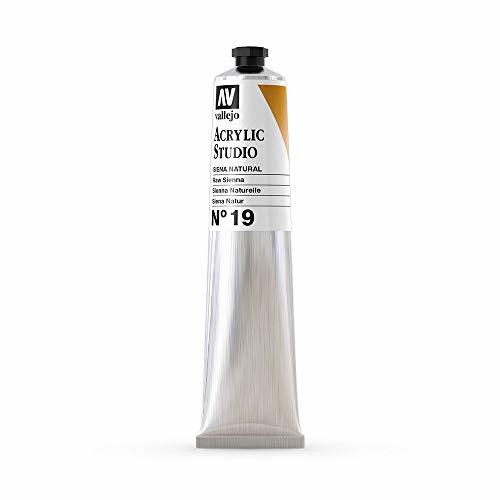 Product Vallejo : Studio Acrylic Paint : 58ml : Raw Sienna