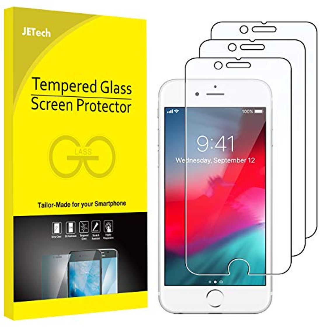 Social JETech Protector de Pantalla para iPhone 6