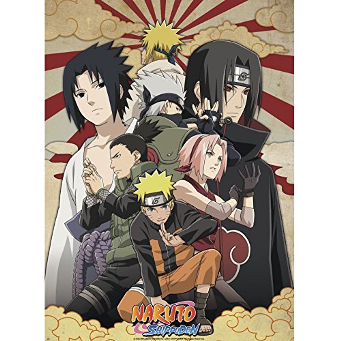 Producto ABYstyle abystyleabydco254 'Abysse Naruto Grupo número 2 "Póster