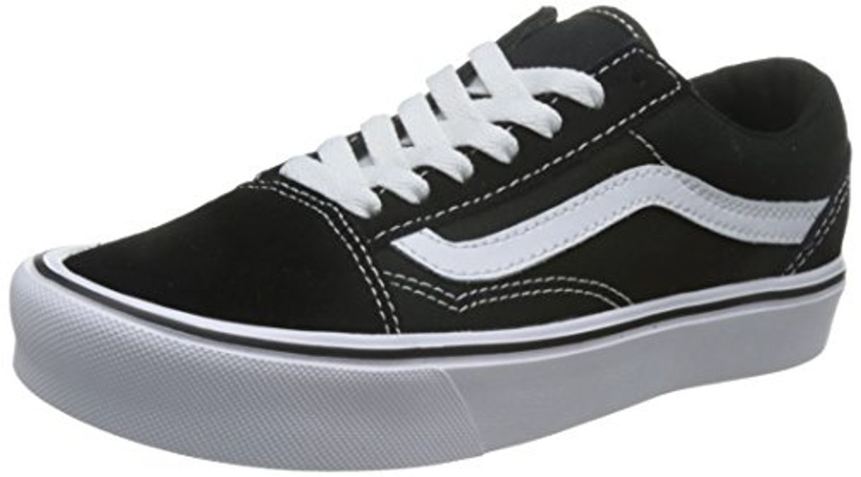 Fashion Vans Old Skool Lite, Zapatillas Unisex Adulto, Negro