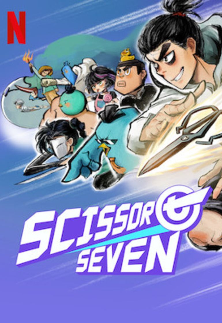 Seven scissors