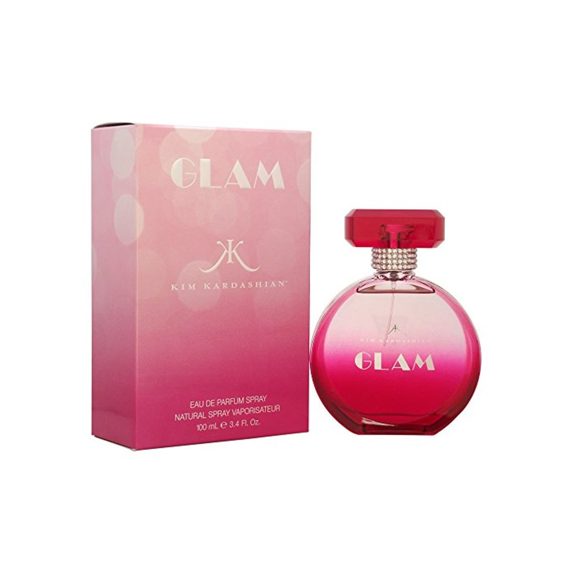 Product Kim Kardashian Glam Perfume con vaporizador